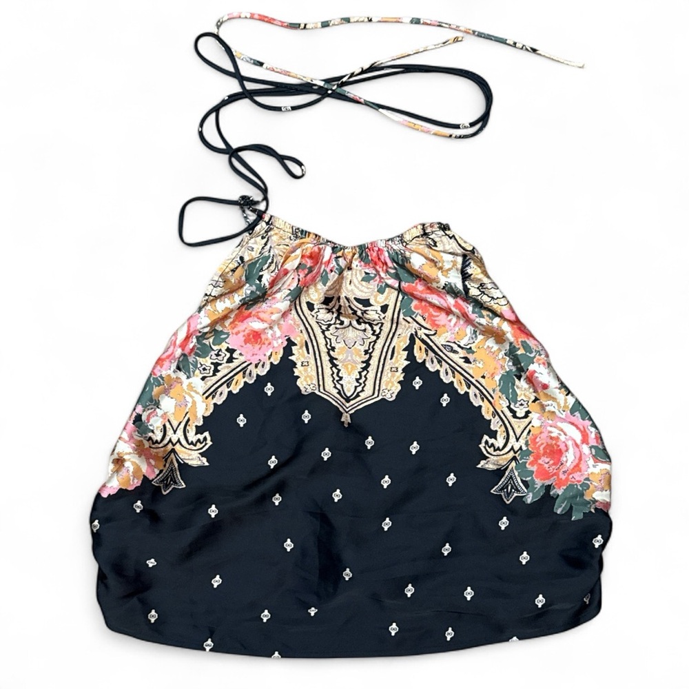 Free People Black Floral